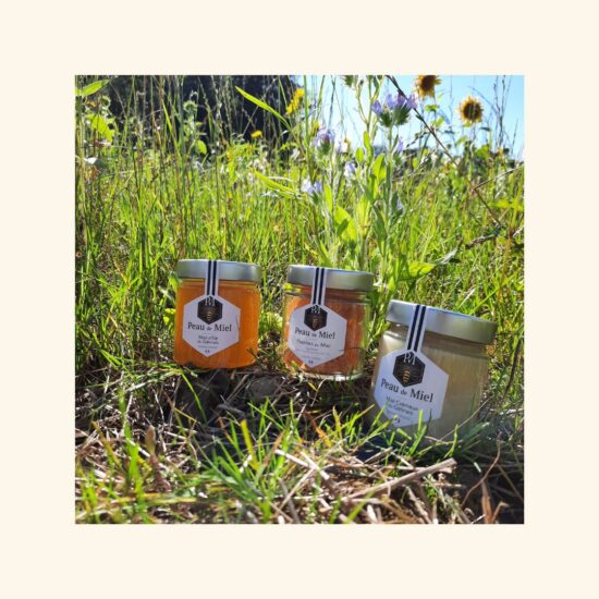 Miel de la miellerie Peau de Miel
