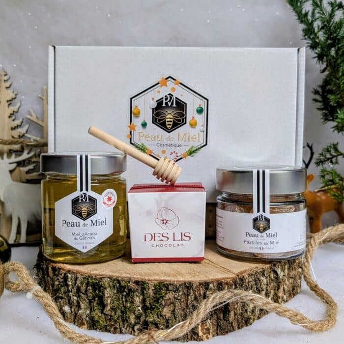 Coffret miel et chocolats