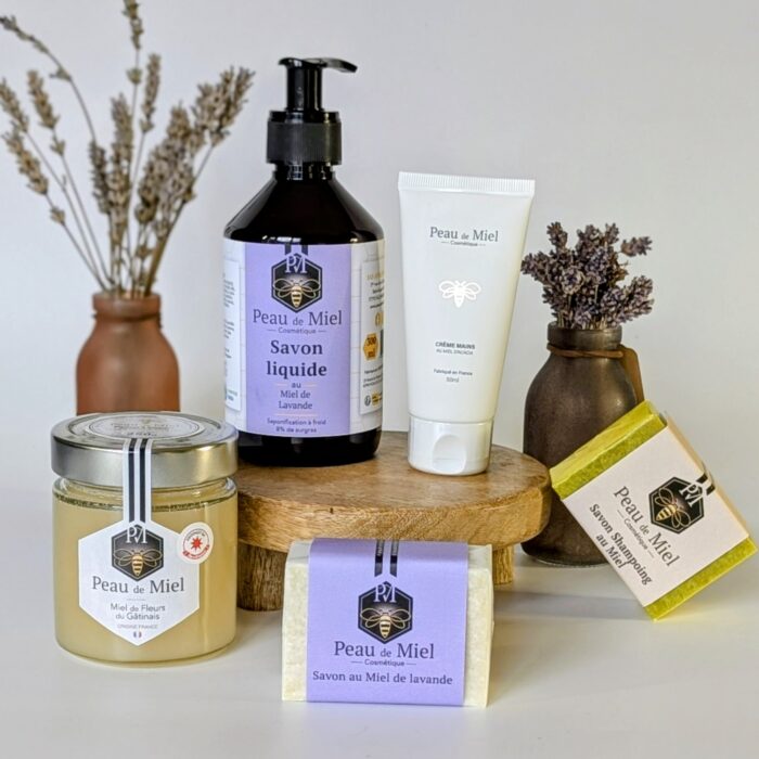 Coffret savons lavande miel de fleurs