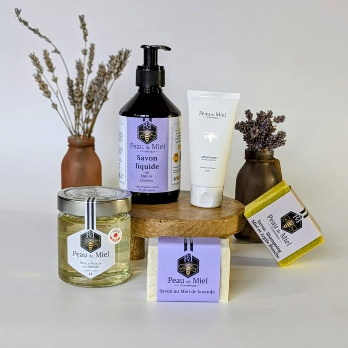 Coffret savons lavande miel d'acacia