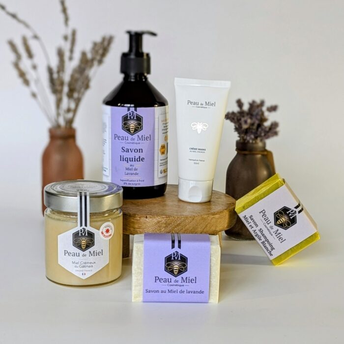 Coffret savons lavande miel crémeux